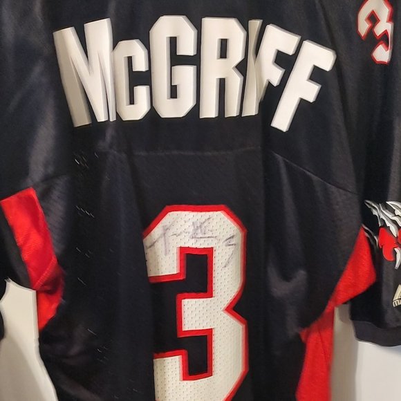 AFL Arena Football Orlando Predators Aurograph Jersey Large 3 Travis McGriff - Picture 1 of 4